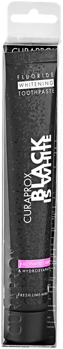 Curaprox Black Is White — зубна паста з активованим вугіллям
