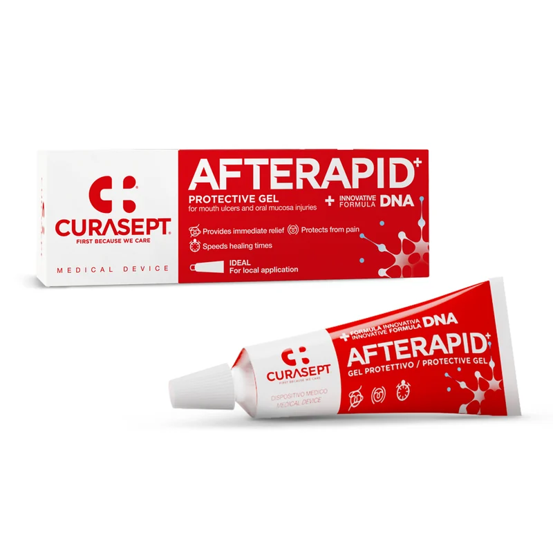 Curasept Afterapid — гель для догляду після стоматологічних втручань