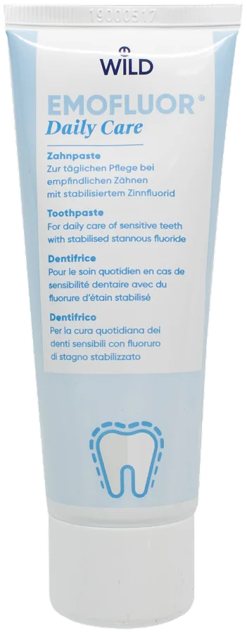 Emofluor Daily Care — щоденна паста з фторидом олова