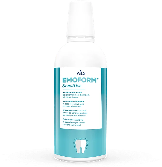 Emoform Sensitive — ополіскувач для чутливих зубів