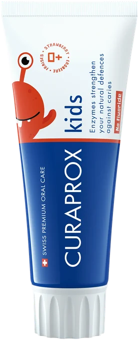Curaprox Kids — дитяча зубна паста (полуниця)